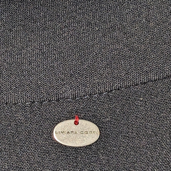 Liviana Conti little black dress Sz L - Picture 4 of 8